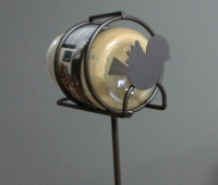 Pindakaashouder op pin